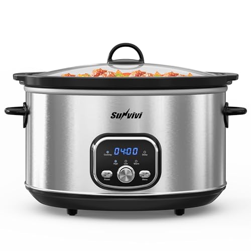 Sunvivi 8.5QT Extra-Large Stainless Steel Cooker