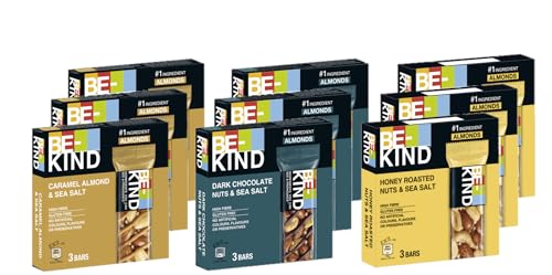 BE-KIND Multipack Mix I 3 Sorten I 27 Riegel I 810g I Schokoriegel I Nussriegel I Fruchtriegel I Müsliriegel I Riegel I Glutenfrei
