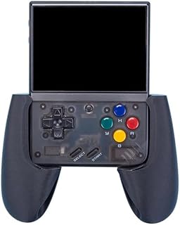 3D Printed Grip Handle for Miyoo Mini Plus Game Console Miyoo mini+ Controller Accessories (Black)