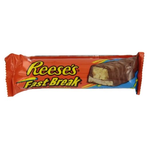 Reese's Fast Break Candy Bar, 2-Ounce Bars (Pack of 36)