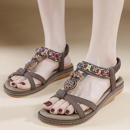 Chaussures de marche légères et compensées avec semelle Eva amortissante