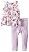 7 for all mankind Baby Girls' Floral Ruffle Tunic and Skinny Short
