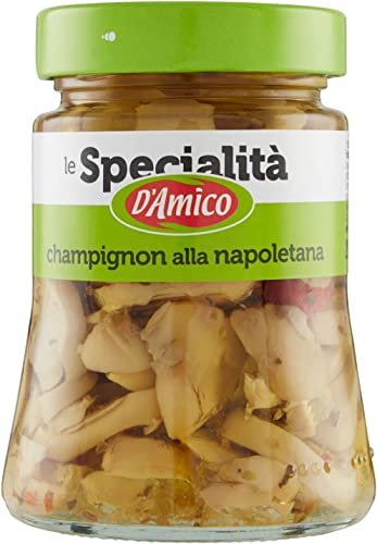 3 champiñones D'Amico Funghi Champiñones alla Napoletana Champiñones Napolitanos 280 g