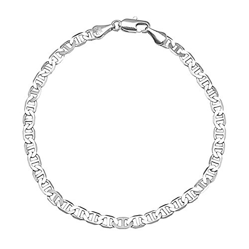 Shining Jewel - By Shivansh 8-Inch Mariner Style Bracelet for Men & Women, Classic Nautical Jewelry Accessory (SJ_3023) (B01LNV4RGM) Amazon Price History, Amazon Price Tracker