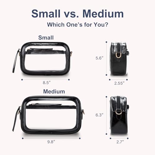 Clear Purse for Women, Clear Bag for Stadium Events4