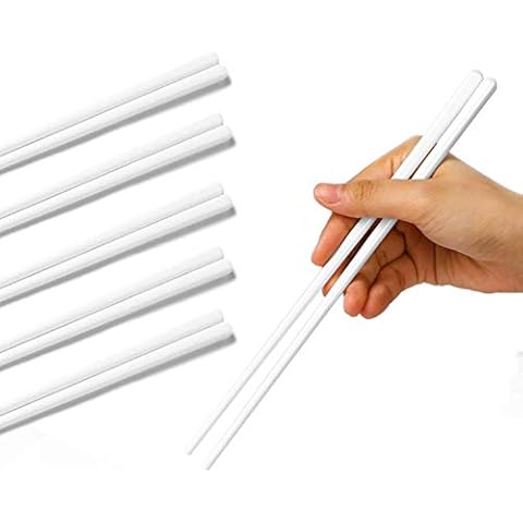 Palillos de porcelana chinos de 5 unidades LEETOYI, fáciles de limpiar Cover