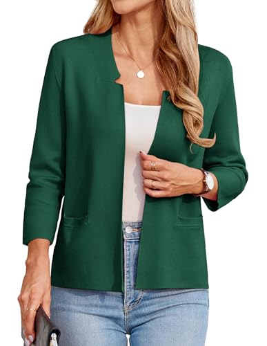 Image of GRACE KARIN 3 /4 Sleeve Sweater Blazer Jackets for Women Business Casual