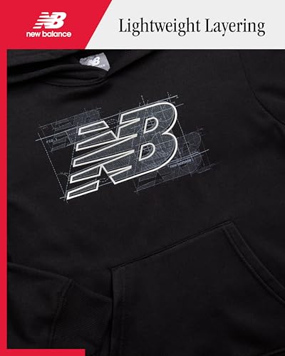 New Balance Boys Sweat Suit Set - 2 Piece Soft Fleece Tracksuit Set with Pullover Hoodie & Jogger Sweatpants for Boys (8-12)3