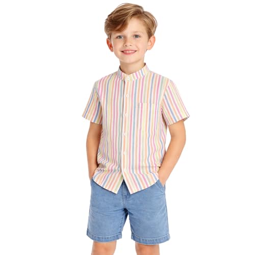 Image of Boys Half Sleeves Cotton Shirts