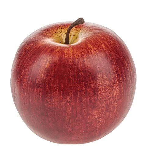 artplants.de Künstlicher Apfel MONANS, rot, 8cm - Kunststoff Apfel