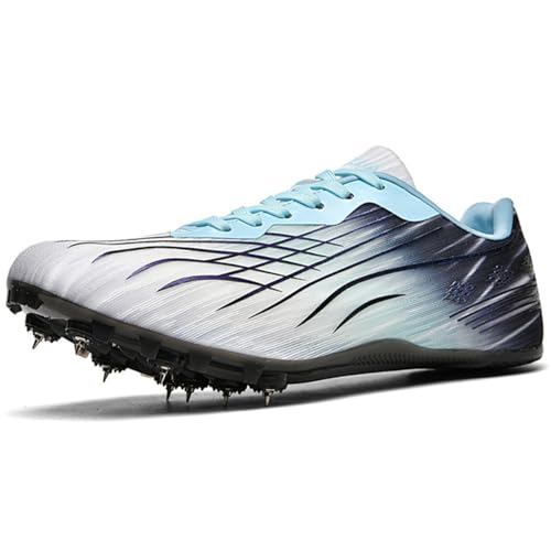 Chaussures d'athlétisme à 8 crampons mixtes pour sprint et saut