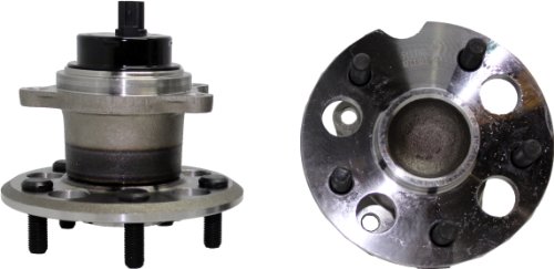 Brand New (Both) Rear Wheel Hub and Bearing Assembly for 2004-10 Toyota Sienna FWD 5 Bolt W/ABS (Pair) 512280 x2