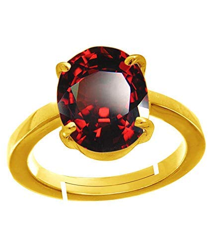 Bague en or et hessonite ajustable : finis les problèmes de taille de bague