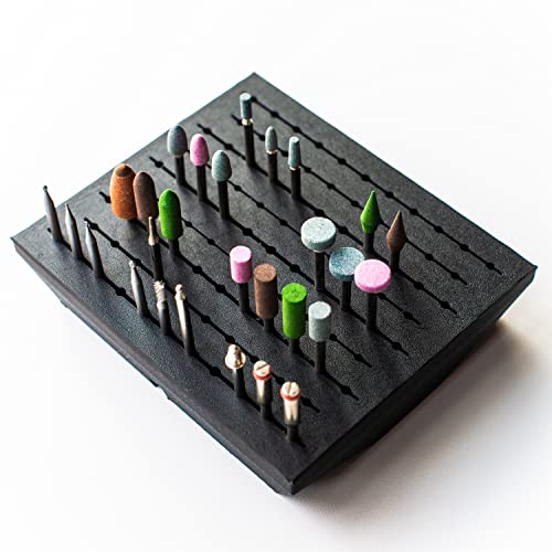 BitCaddy - Organizador de brocas de eje giratorio de 1/8 pulgadas - Compatible con caja de herramientas Milwaukee Packout de 3 cajones