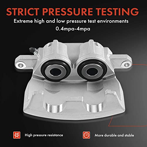 Image of A-Premium Brake Caliper Assembly Compatible with Mercedes-Benz W211 W164 E350 E500 GL320 ML320 R320 R350 2006-2012 Front Passenger Side | Compatible with Mercedes-Benz W211 W164 E350 E500 GL320 ML320 R320 R350 2006-2012, Corrosion-resistant, Direct-fit