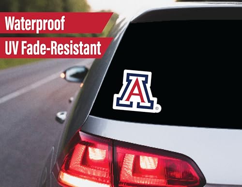 Image of University Arizona Stickers Wildcats Decals U of A Merch Car Vinyl 14 Pc