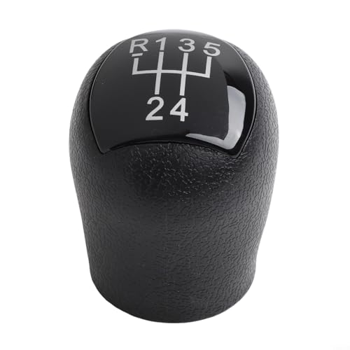 POMMEAU DE CHANGEMENT DE VITESSE POUR RENAULT Twingo, Kangoo, Clio II MK2 et Logan, Construction Robuste en ABS pour Voitures (noir)