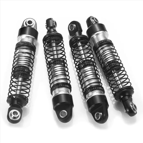 4 Amortisseurs TRX4M en Métal pour Mise à Niveau Traxxas 1/18