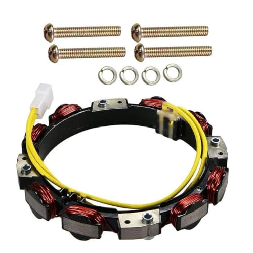Alternateur Stator KiraKira 10-16 pour Tondeuse S2546 Z225 Métal Robuste