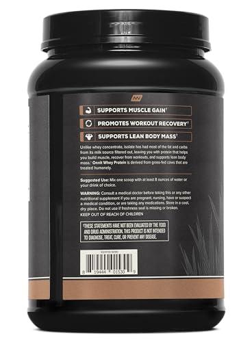 ONNIT Grass Fed Whey Isolate Protein - Vanilla (30 Servings)