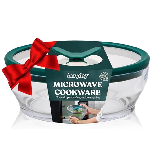 Anyday 4-Cup Round Shallow Dish