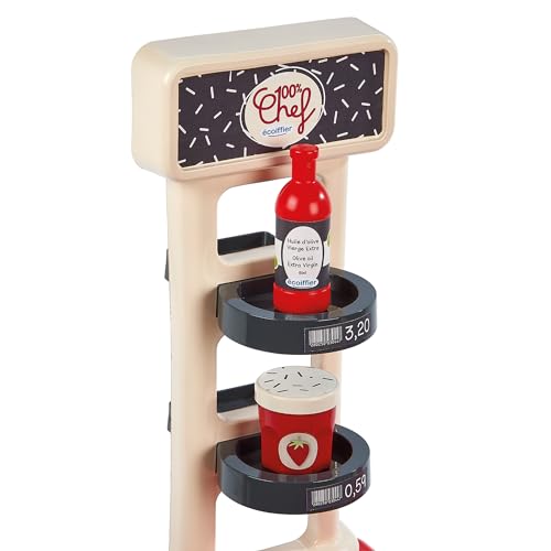 Ecoiffier Jouets 1676 - Sortie de Caisse + Chariot - Jeux d'imitations pour Enfants - Dès 18 Mois- Fabriqué en France