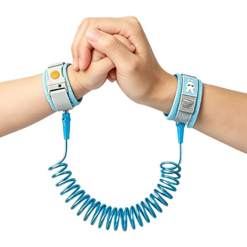 Muñequera para niños | Muñequera magnética retráctil | pulsera de seguridad antipérdida | para preescolar, viajes, camping, paseos, museos, viajes y vacaciones