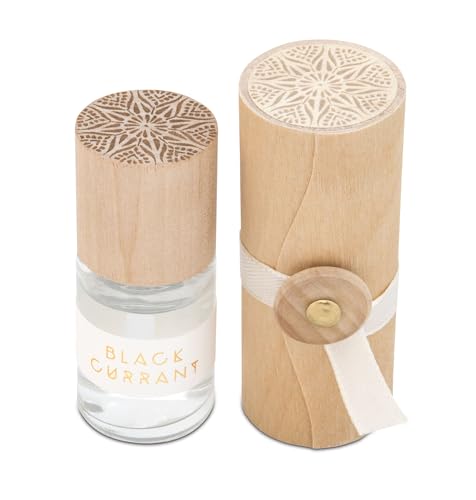 Skeem Print Block Rollerball Perfume - Black Currant - Natural Ingredients - Travel Perfume, Mini Perfume Oil (.5 fl oz)