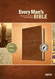 Every Man's Bible NIV, Deluxe Journeyman Edition (LeatherLike, Tan, Indexed)