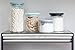 Brabantia Bread Bin – Fall front – Fingerprint Proof - Black, Large