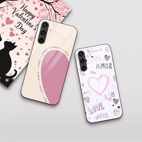 Image of COLORflow Back Cover Compatible with Samsung Galaxy S23 FE 5G | Romantic Love Gesture Customized | Shockproof TPU Bumper with Camera Protection Back Cover Compatible with Samsung Galaxy S23 FE 5G