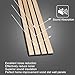 NeatiEase Wood Wall Panels, 9 Feet Acoustic Slat Wall Panels for Interior Wall Decor and Noise Reduction, Decorative Slat Wall Paneling, Natural Oak, 6-Piece