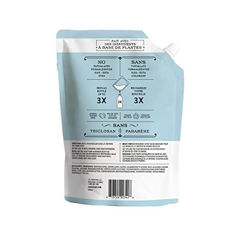 Hand Soap, Gel, 34 Fl Oz, Ocean Breeze, Refill Pouch Ocean Breeze #TOP1