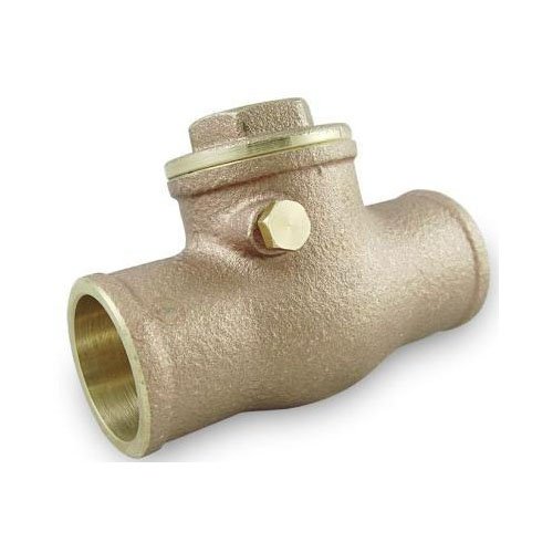 Plumbers Overstock UV66305 Brass Swing Check Valve Solder, 1