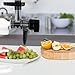 Deskbloom Masticating Juicer Attachment Compatible with All Stand Mixers, Slow Juice Extractor for Fruits and Vegetables with Juice and Pulp Separation