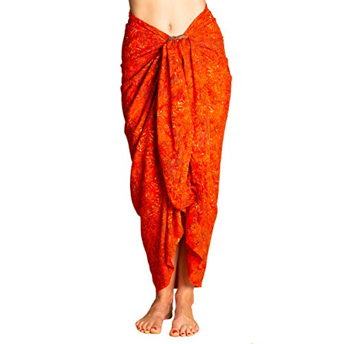 PANASIAM Sarong B017 Orangeleaf, L