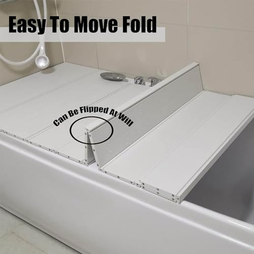 Cubierta de bañera duradera de PVC con diseño minimalista de 1,2 cm 4