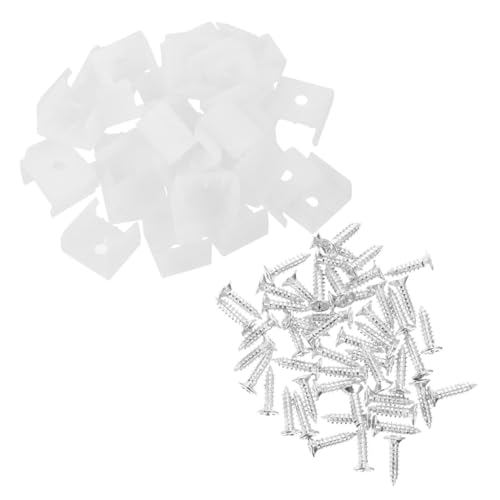 Clips de fixation pour éclairage LED montage facile sans décollage