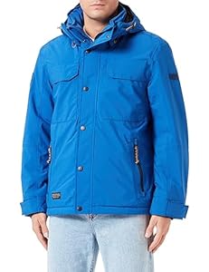 Camel Active Herren Stahlblau Funktionsjacke