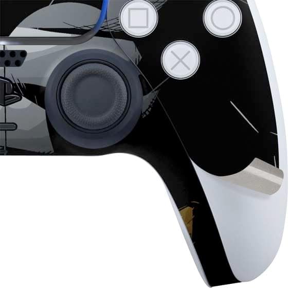 Skinit Decal Gaming Skin Compatible with PS5 Bundle - Officially Licensed DC Comics Batman Chest Comic Art Design