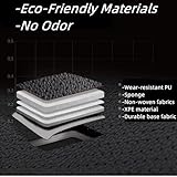 2 Pieces Universal Protective Covers PU Leather Seat Protectors, Car Seat Covers Front Seats Faux Leather, Seat Covers Side Airbag Universal, for Car Seat Front for Most Cars Trucks Vans SUVs (Black) - Image 4