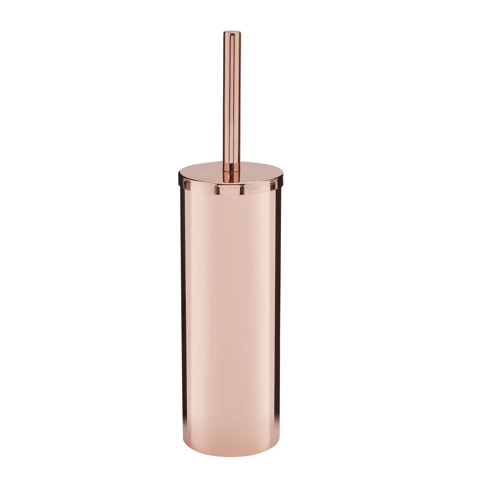Access Hardware Polished Copper Toilet Brush And Holder