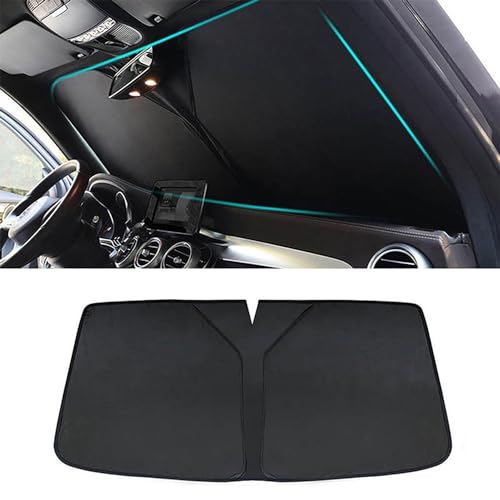 Fit for Chery Omoda C5 5 FX 2022 2023, Car Windscreen Sun Shade, Black Car Sunshade Windscreen, for to Keep Vehicle Cooler