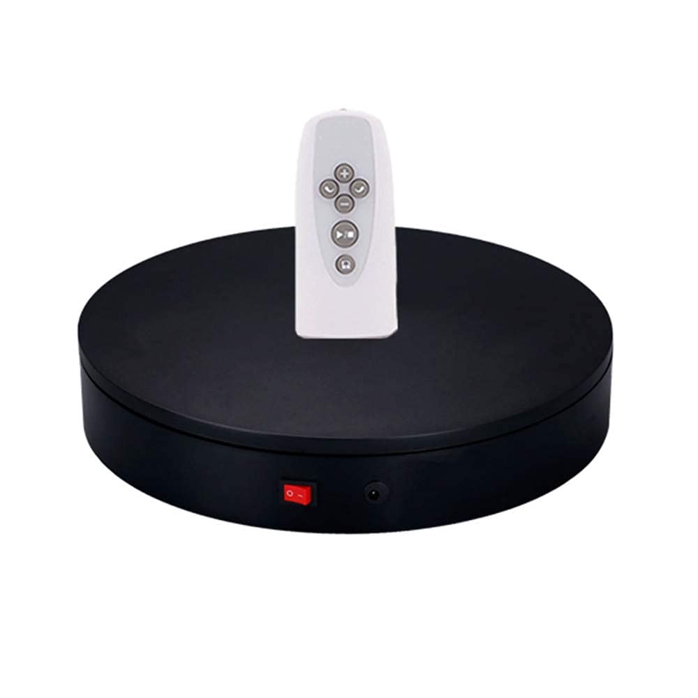 Plateau tournant électriquement 32 cm pour valoriser et filmer vos gâteaux sans effort