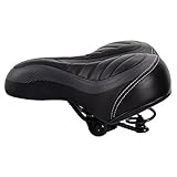 Dieser stilvolle Sitz eignet sich hervorragend für lange und kurze Radtouren.