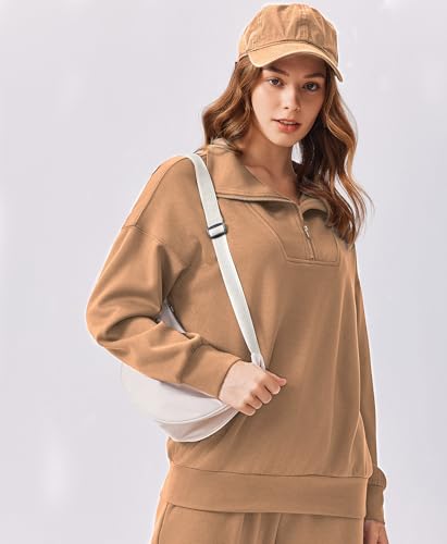 Image of PINSPARK 2 Piece Sets for Women 2026 Fall Outfits Sweatsuit Oversized Sweatshirt Wide Leg Sweatpants Matching Set Tracksuit
