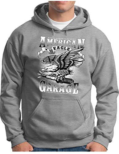 Hoodie OM3 American Customs Car le cadeau idéal pour amateur de tuning en XXL