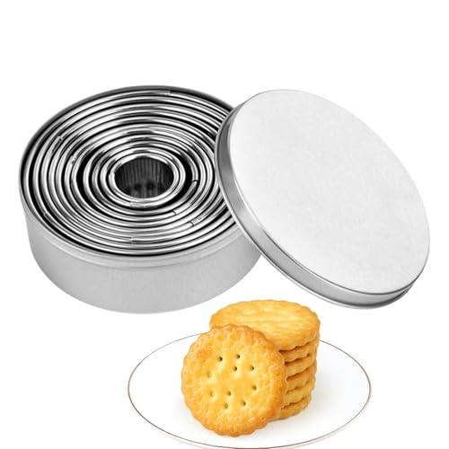 Cortador de galletas de acero inoxidable de larga duración, mini cortador de galletas, para hornear, cocinar, hogar, boda, vacaciones, festival, interior, exterior, sala de estar, amigos