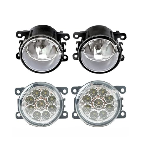 Feux anti-brouillard en aluminium durable pour Citroën C3 C4 C5