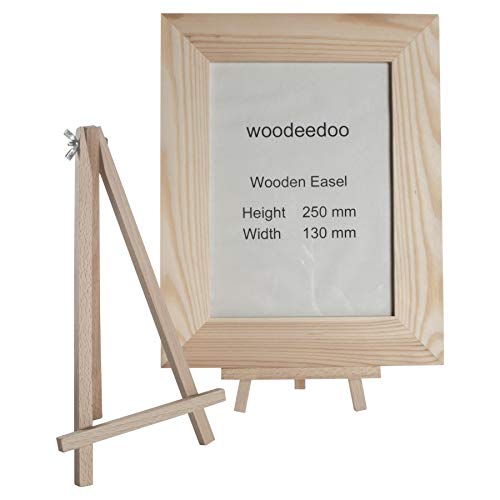 WooDeeDoo (3 Pcs.) Small Wooden Table Top Easel - Image 4